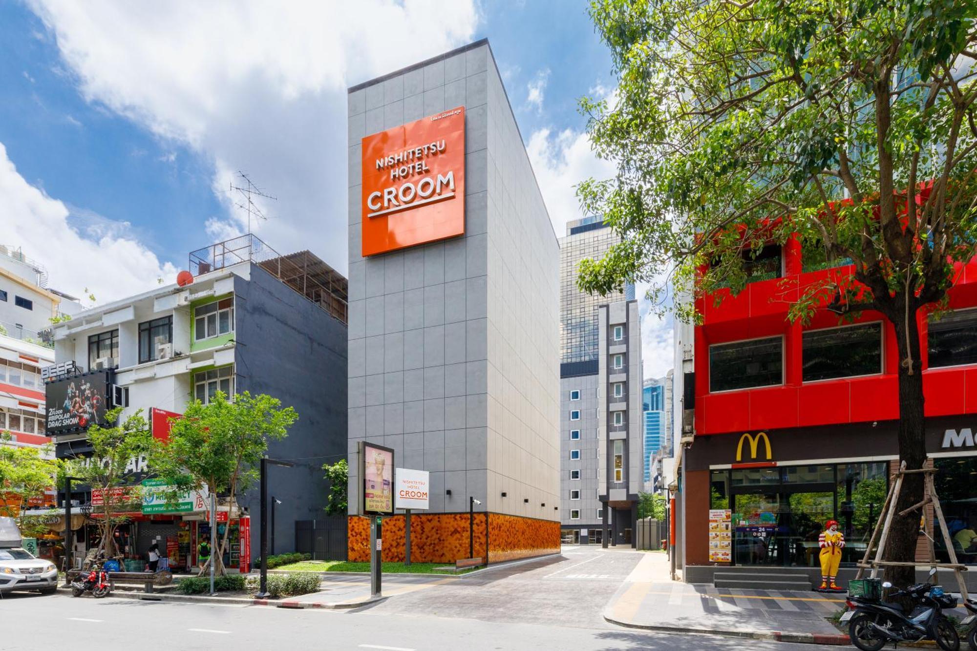 Nishitetsu Hotel Croom Bangkok Silom Bagian luar foto